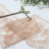 Multi-color unilateral silver silk antique leaf mesh embroidery, curtain sofa cushion lace lace accessories DIY