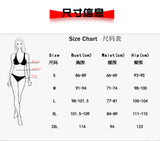 Europe and the United States swimsuit new split bikini three-piece suit ladies sexy backless skirt swimsuit [OEM]