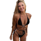 Swimwear New Sexy Bikini Lace Split Women's Swimsuit Bikini [OEM]