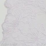 Two-color unilateral antique polyester thread flower mesh embroidery 21cm clothing home textile lace accessories