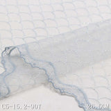 Four-color unilateral silver thread scale pattern embroidery lace, accessories wholesale curtain sofa cushion DIY lace