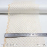 Four-color unilateral silver thread scale pattern embroidery lace, accessories wholesale curtain sofa cushion DIY lace