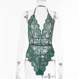 SPRING/SUMMER NEW BODYSUITS SEXY WOMEN'S LACE JUMPSUIT 2908