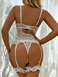 European and American new lace see-through emotion erotic one-piece stock 23612