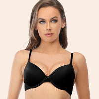 Autumn new bra basic glossy thin with underwired source European and American underwear